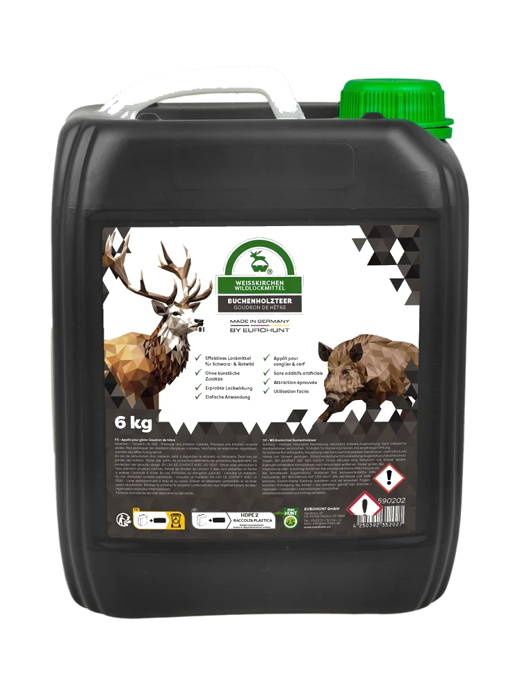 Qualitäts-Buchenholzteer 6 kg Kanister (5 Liter)