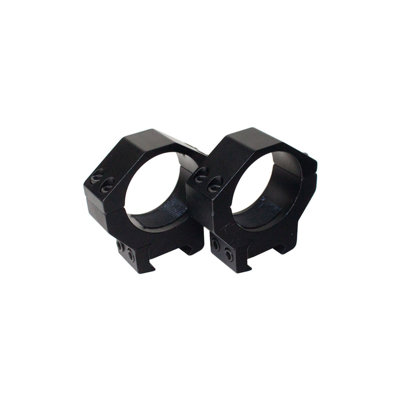 AluTech 2er Set - 34mm Ringmontage für Weaver/Picatinny, niedrige Ausführung