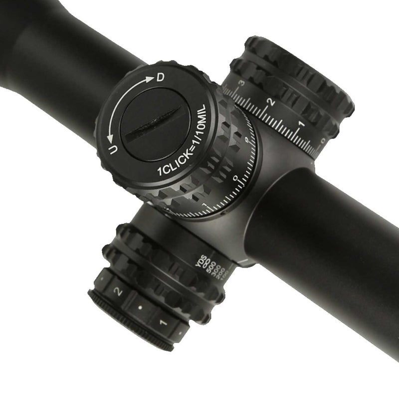 KECK Optics RS Precision - 2-12x50 SFP, IR-KG1 Absehen