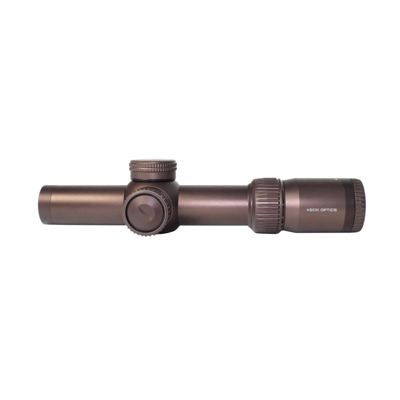 KECK Optics RS Precision - 1-10x26 ED FFP, IR-G2A Absehen, 34mm Tubus