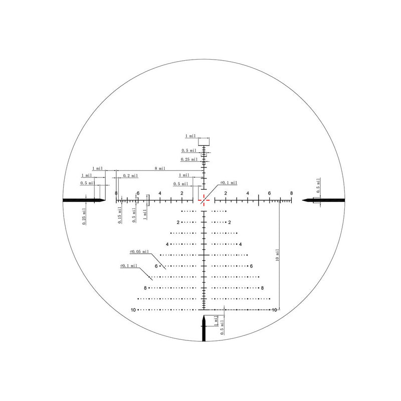 KECK Optics RS Precision - 5-30x56 SFP, IR-G2A Absehen, 34mm Tubus