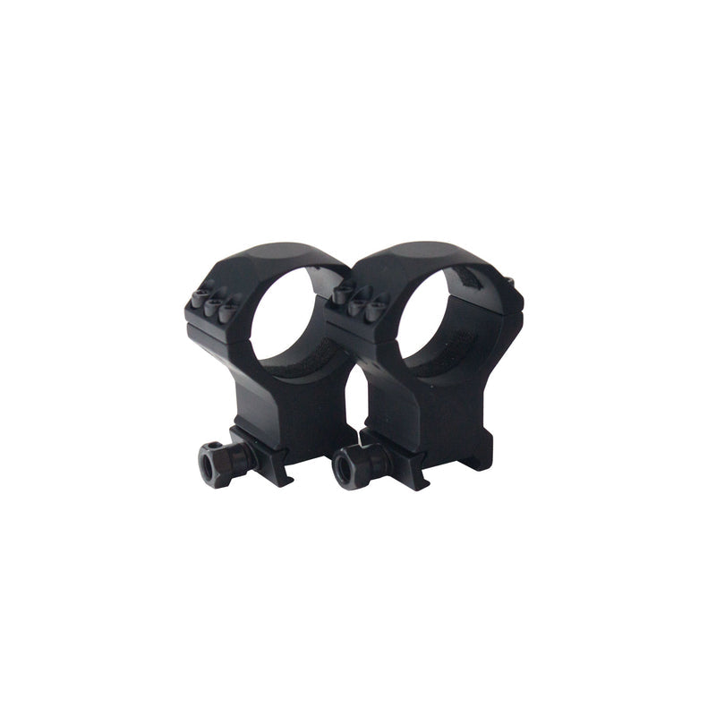 AluTech 2er Set - 34mm Ringmontage für Weaver/Picatinny, hohe Ausführung