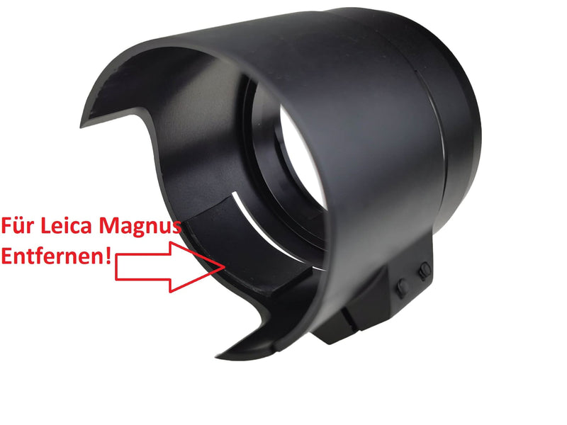 Schnell-Adapter Zeiss V8 / Leica Magnus für Sytong / Pard NV007a