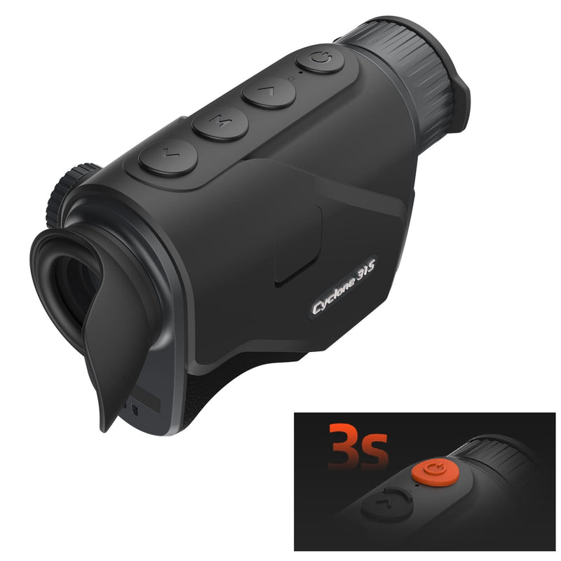 ThermTec Cyclone 315 – Wärmebild-Monokular 15mm NETD<20mK