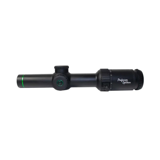 Professor Optiken Staffelsee - 1-10x24 LD V2, Leuchtfaser-Absehen 4 (kurze Bauform)