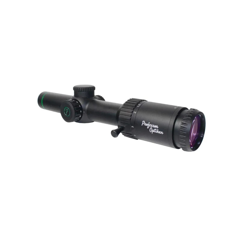 Professor Optiken Staffelsee - 1-10x24 LD V2, Leuchtfaser-Absehen 4 (kurze Bauform)